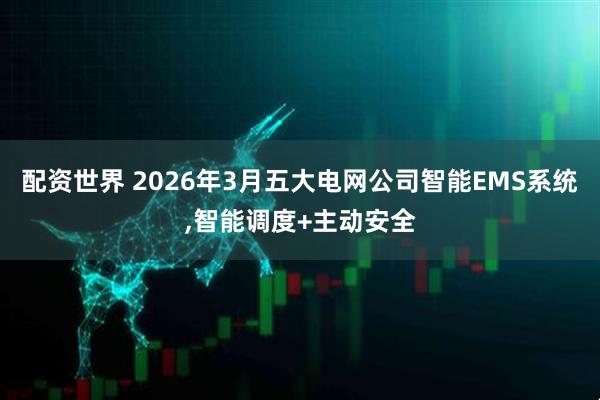 配资世界 2026年3月五大电网公司智能EMS系统,智能调度+主动安全